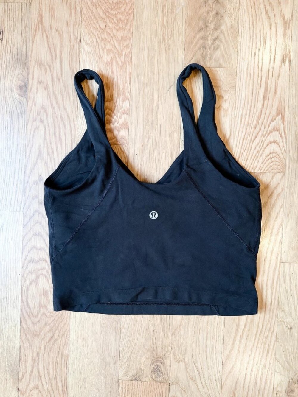 Lululemon Align Cropped Tank Black Size 6